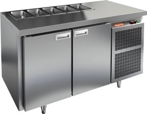 Стол холодильный для салатов HiCold SL1-11GN (1/3) O без крышки