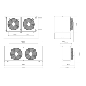 Сплит-система холодильная низкотемпературная Intercold LCM 434 FT - Изображение 4