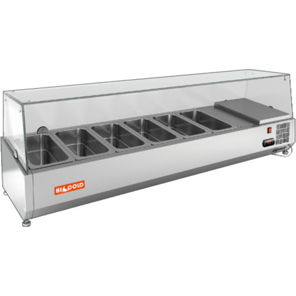 Витрина холодильная для ингредиентов HICOLD VRTG 1485 1/4