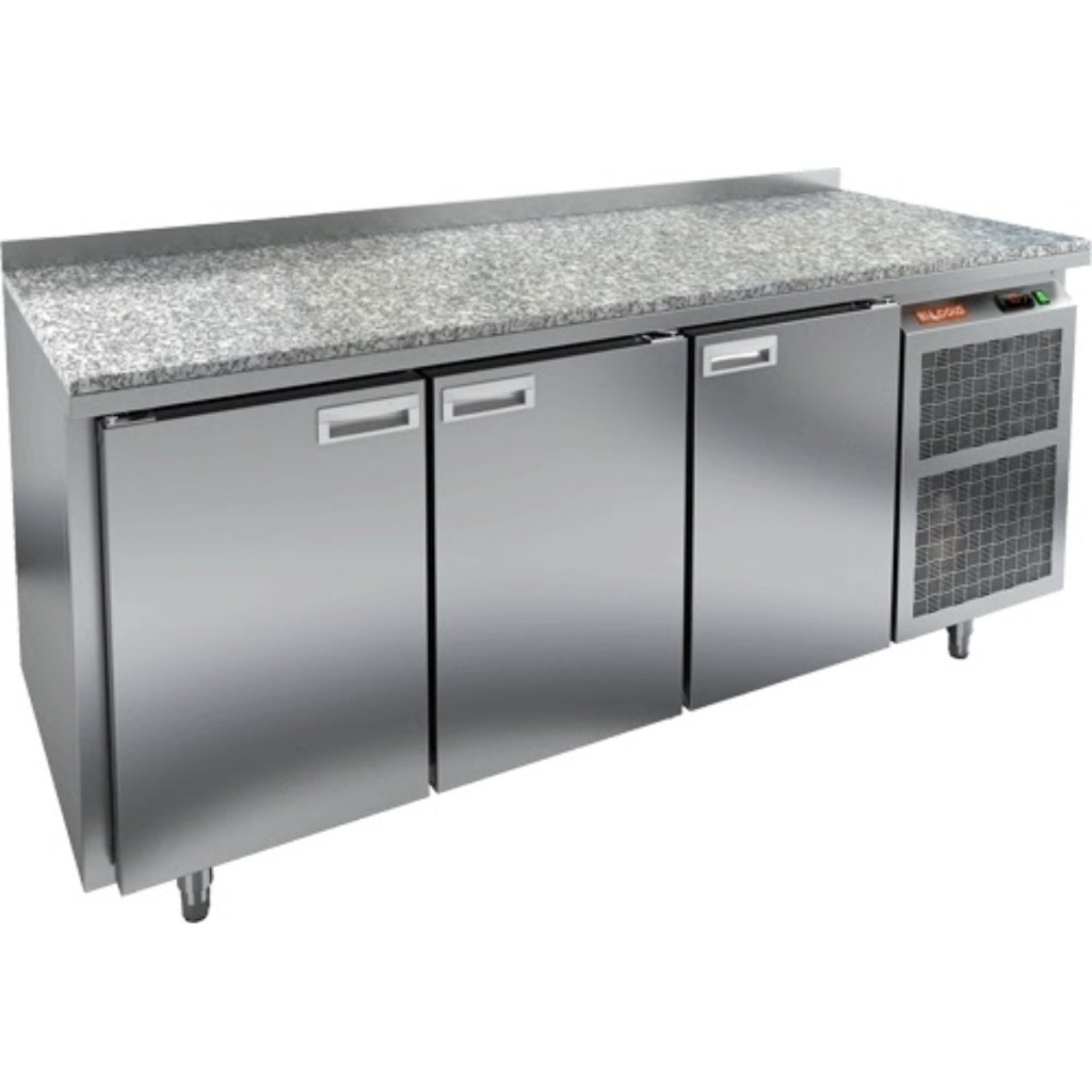 Стол холодильный среднетемпературный HiCold GN 111/TN М камень