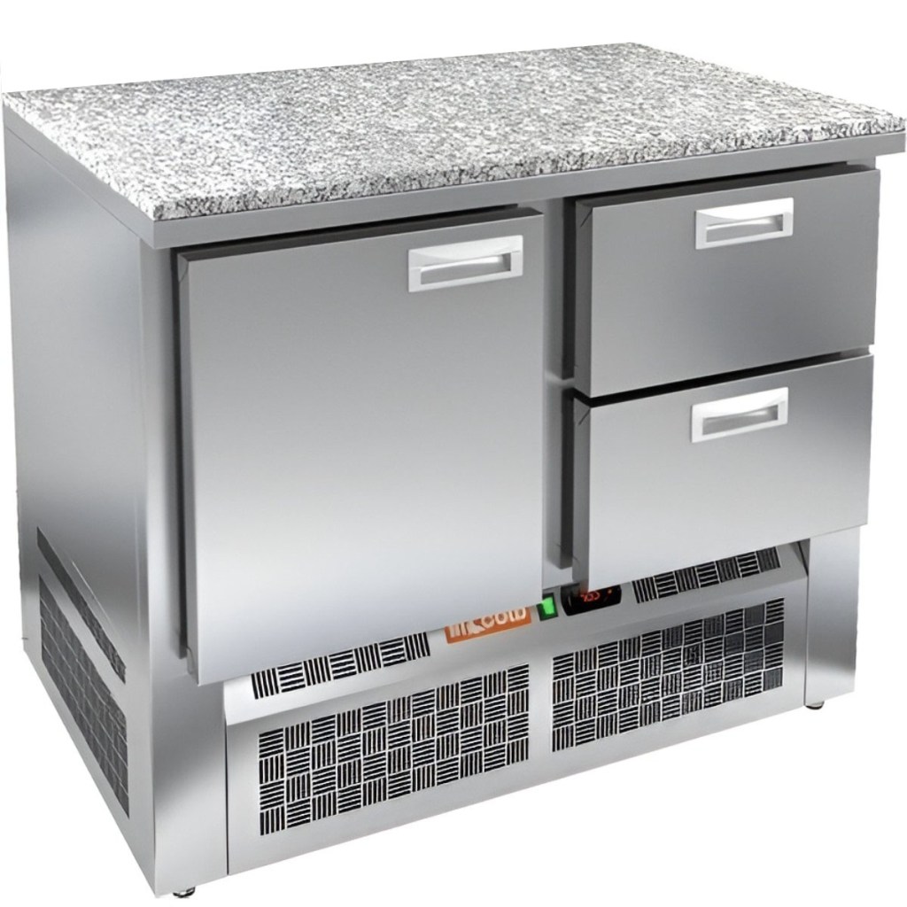 Стол холодильный среднетемпературный HiCold GNE 12/TN О камень
