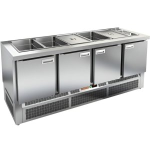 Стол холодильный для салатов HiCold SLE3-1111GN О без крышки