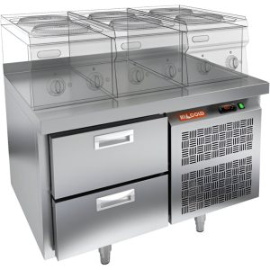 Стол охлаждаемый HiCold SN 2/TN LT под тепловое оборудование