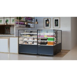 Витрина кондитерская Carboma KC84-130 VV 0,9-1 (9005) - Изображение 6