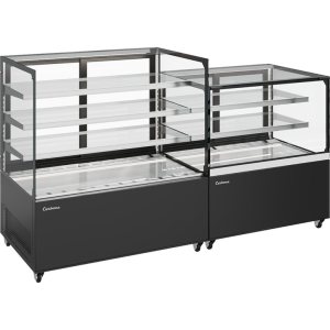 Витрина кондитерская Carboma KC71-110 N 0,9-1 (9005) нейтральная - Изображение 3