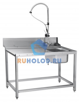 Стол предмоечный СПМП-7-4 для туннельных посудомоечных машин